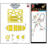 HGW 1/32 D3A1 VAL CLOSED CANOPY Basic Line combo pack for Infinity Models 132846