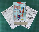 Begemot 1/48 decals for MiG-21 Fishbed - 48-002