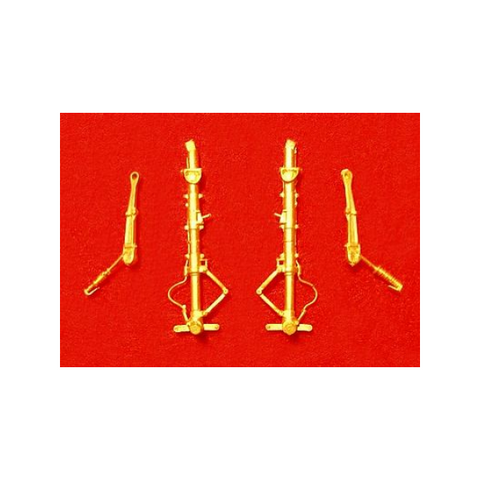 G-Factor 1/48 Scale Fw-190A-D Landing Gear forTamiya or Dragon - 48002