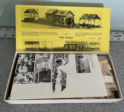 Fine Scale Miniatures HO - HOn3 scale Sand House Laser-Cut Building Kit 180