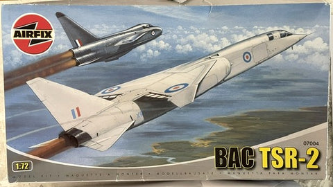 Airfix 1/72 scale BAC TSR-2 aircraft kit 05018 Used-see desc.