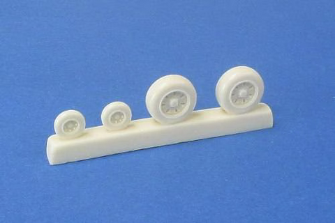 Paragon 1/48 scale resin Tornado Bulged Wheels - 4811