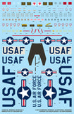 Caracal Models 1/48 decals CD48235 - F-89 Scorpion for Revell kit