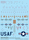 Caracal 1/72 decal CD72097 Strategic Air Command B-52G/H Stratofortress - Pt 2