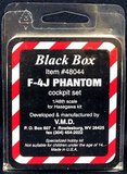 Black Box 1/48 resin F-4J Phantom Cockpit set for Hasegawa - 48044