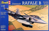 Revell 1/48 scale Dassault Rafale B Double Seater kit 04549 shelf wear open box