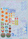 Begemot 1/48 decals for the Mikoyan MiG-31B/BS Foxbound - 48-044