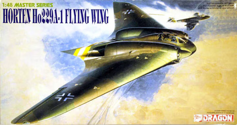Dragon 1/48 scale Master Series Ho229A-1 Flying Wing kit No.5505