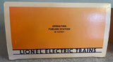 LIONEL 6-12701 O Scale Operating Fueling Station - New in Box