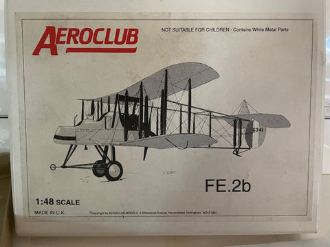 Aeroclub 1/48 Scale RAF FE.2b resin kit WWI – Victory Models