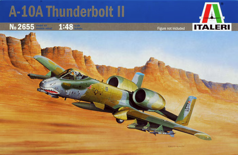 Italeri 1/48 Scale A-10A Thunderbolt II kit No.2655 - sealed