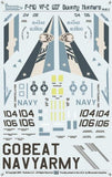 TwoBobs 1/48 scale F-14D VF-2 OIF Bounty Hunters decal sheet - 48-112