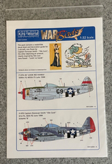 1:32 Kits World Decals KW132004 P-47 Thunderbolt for Hasegawa or Revell 1:32 Kits World Decals KW132004 P-47 Thunderbolt for Hasegawa or Revell