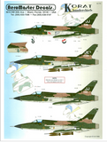 Aeromaster 1/48 scale Korat Thunderchiefs decals - 48-379