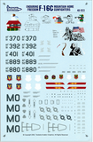 TwoBobs 1/48 scale decals F-18C Blk 52 Mountain Home's Gunfighter - 48-033
