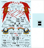 Aeromaster 1/48 decal sheet Vikings of the Fleet, Lo Visibility, Pt III - 48-550