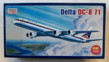 Minicraft 1/144 scale Delta DC-8-71 - 14521 aircraft kit