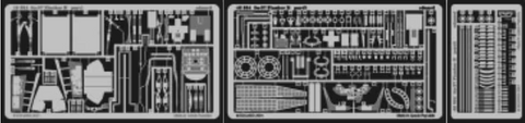 Eduard 1/48 scale Su-27 Flanker B photoetch detail for Academy kit - 48384