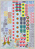 Begemot 1/48 decals for MiG-29 Fulcrum Part 1 - 48-012