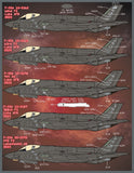 Furball 1/48 decals F-35 Anthology Part VII Decals for the Tamiya - 48-101