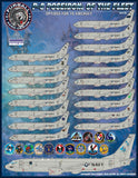 Furball 1/144 scale P-8A Poseidons of the Fleet for the Academy Kit - 144-01