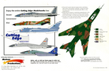 Cutting Edge 1:48 scale Su-22M decal sheet - CED48020