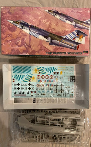 Hasegawa 1/48 scale F-104G Starfighter NATO Fighter - kit 07220