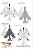 Cutting Edge 1:48 English Electric (BAC) Lightning decals Pt.3 - CED48077