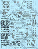 Dash Two 1/32 decals 32-002 Large Scale and Low-Vis E/A-18G Growlers for Trumpeter