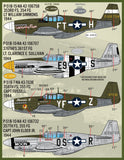 Furball 1/48 decals Colors and Markings of P-51 Part I - FDS4834 14 options