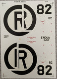 SuperScale 1:48 Decals Boeing B-29 Superfortress "Enola Gay" - 48-569