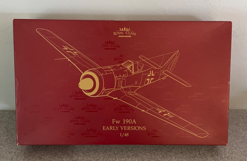 Eduard 1/48 Royal Class Fw 190A Early Versions Dual Combo #R0016