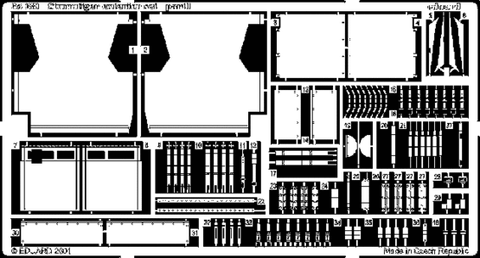 Eduard 1/35 Photoetch Sturmtiger exterior for Tamiya - 35381