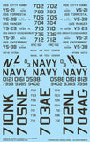 Caracal Decals 1/48 CD48224 - US Navy S-3 Viking Part 1 for Esci/AMT/ERTL
