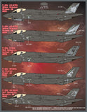 Furball 1/48 decals F-35 Anthology Part VII Decals for the Tamiya - 48-101