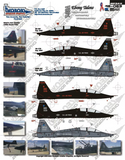 TwoBobs 1/48 scale decals T-38A Ebony Talons - 48-063