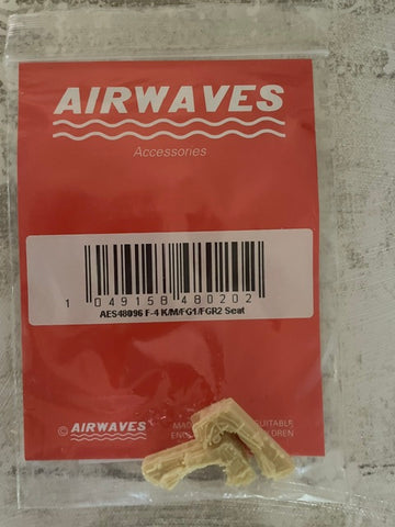 Airwaves 1/48 scale resin F-4 K/M/FG1/FGR2 Seats - AES48096
