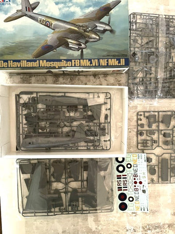 Tamiya 61062 De Havilland Mosquito FB-Mk.VI/ NF Mk.II 1/48 Scale Kit Tamiya 61062 De Havilland Mosquito FB-Mk.VI/ NF Mk.II 1/48 Scale Kit