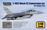Wolfpack 1/48 scale F-16CJ Block 52 Conversion set for Tamiya - WP48022