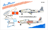Aeromaster 1/48 decal sheet T-33's Over Korea, Part I - 48-266