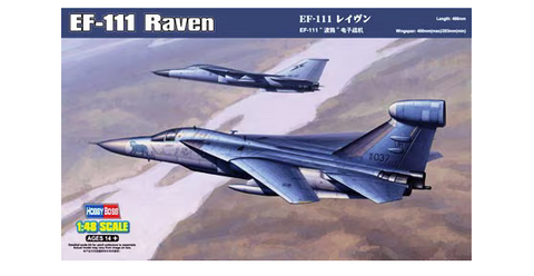 HobbyBoss 1:48 Scale EF-111 Raven aircraft kit 80352 - Sealed