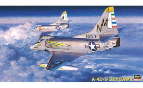 Hasegawa 1/48 scale A-4E/F Skyhawk aircraft kit - 07221
