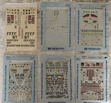 Microscale 1/48 scale 6 decal lot F-4, F-111, F-15, A-7D, etc