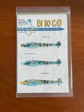 Eagle Cals 1/48 decal Bf 110 C/D for Eduard, Monogram, etc #EC48117