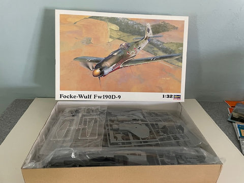 Hasegawa 1/32 Focke-Wulf Fw190D-9 Eduard etc aftermarket lot
