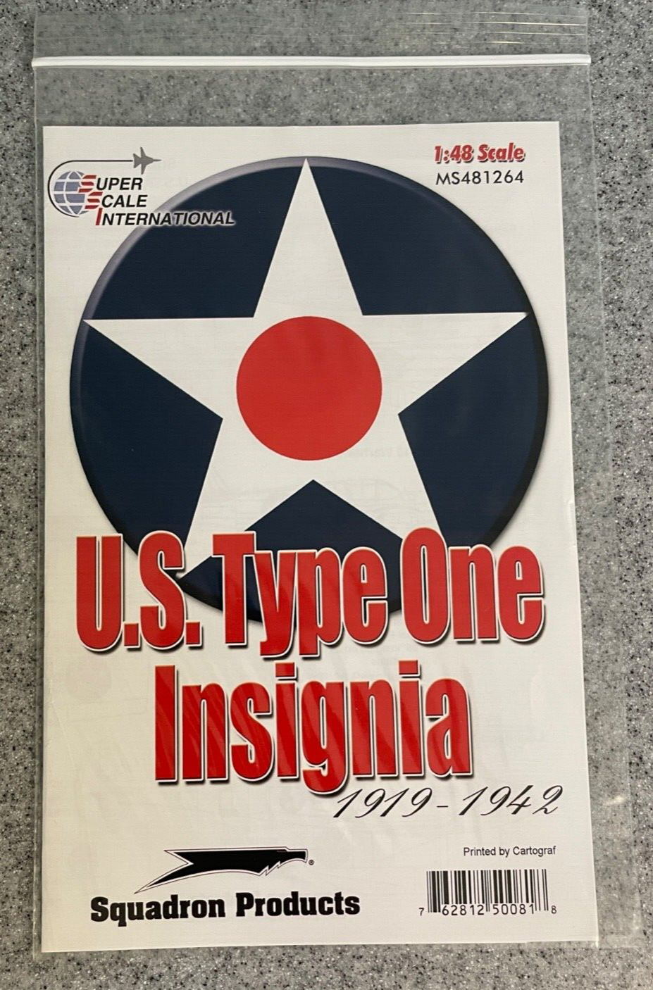 1:48 SuperScale MS481264 US Insignia Type One 1:48 SuperScale MS481264 US Insignia Type One