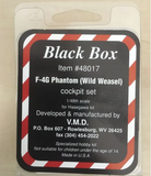 Black Box 1/48 resin F-4G Phantom Wild Weasel Cockpit set for Hasegawa - 48017