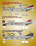 Bullseye 1/48 Decal 48057 - F-4N Phantom II 'Fleet Phantoms IX for Tamiya
