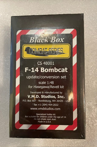 Black Box 1/48 resin F-14 Bombcat Update/Conversion set for Hasegawa - CS48001