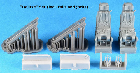 Hypersonic Models 1/48 SR-1 Ejection Seats (for Revell SR-71) HMR48046-Deluxe